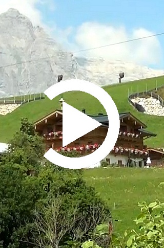 Video - Unser Bauernhof vom Aberg aus gesehen im Sommer